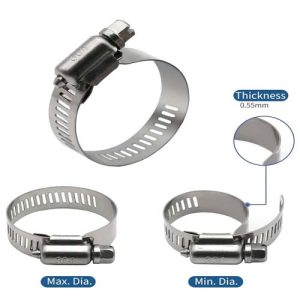 Supports & colliers inox